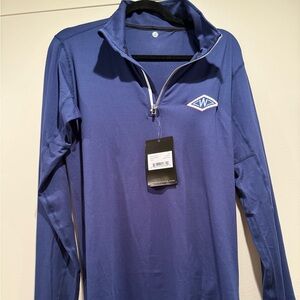 Harrow Sports Blue Quarter-Zip Pullover men’s small